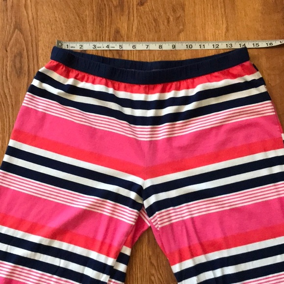 Kate Spade Pink and Navy Striped Pajama Set - Picture 10 of 12